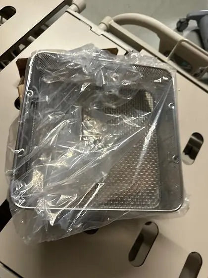 Sterilisation BasketFlat Base Perforated Baskets- New in Box Sterilisation Basket SelfiMed UK