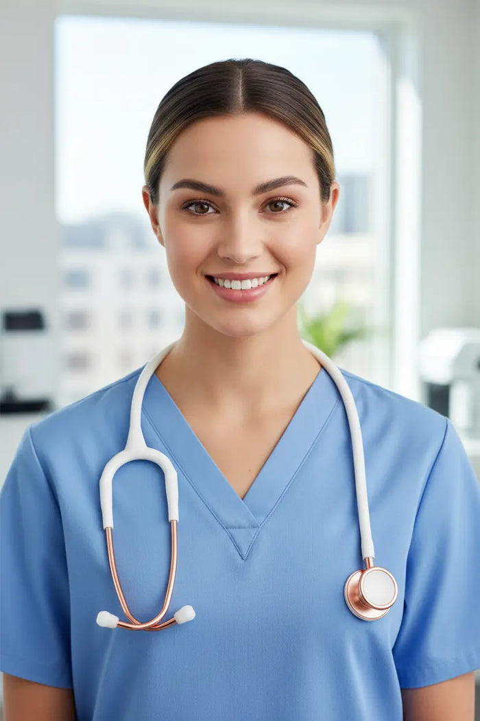 Professional Clinical Stethoscope - Cardiology Grade for Doctors & Nurses Sthetoscope SelfiMed UK