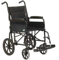 Sunrise Medical Lomax Uni 9 Folding Transit Wheelchair (17 inches)- Brand New Wheelchair SelfiMed UK