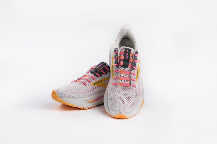 SUSPENSE ELASTIC LACES PINK/ORANGE GRADIENT