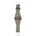 Synergy® 100% Mohair 27-Strand Roper Cinch, Navy/Natural