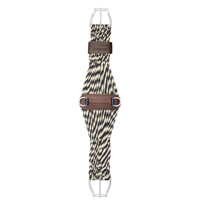 Synergy® 100% Mohair 27-Strand Roper Cinch, Navy/Natural