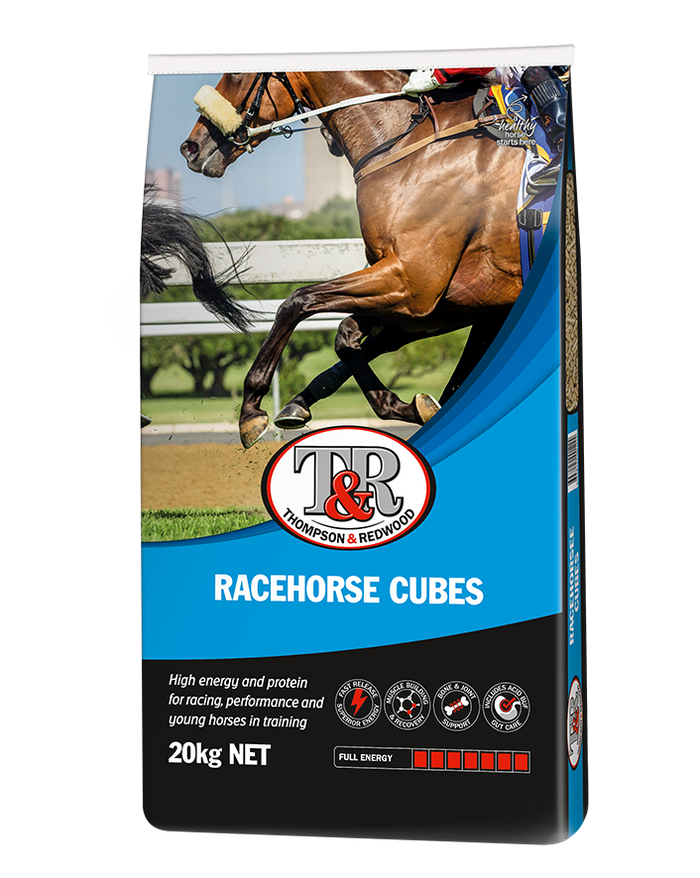 T & R RACEHORSE CUBES 20KG
