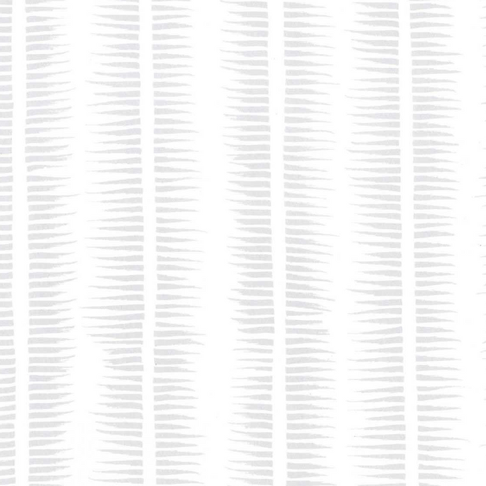 Textured Stripe in Gray on White