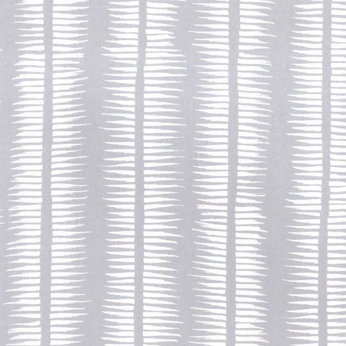 Textured Stripe in White on Pewter