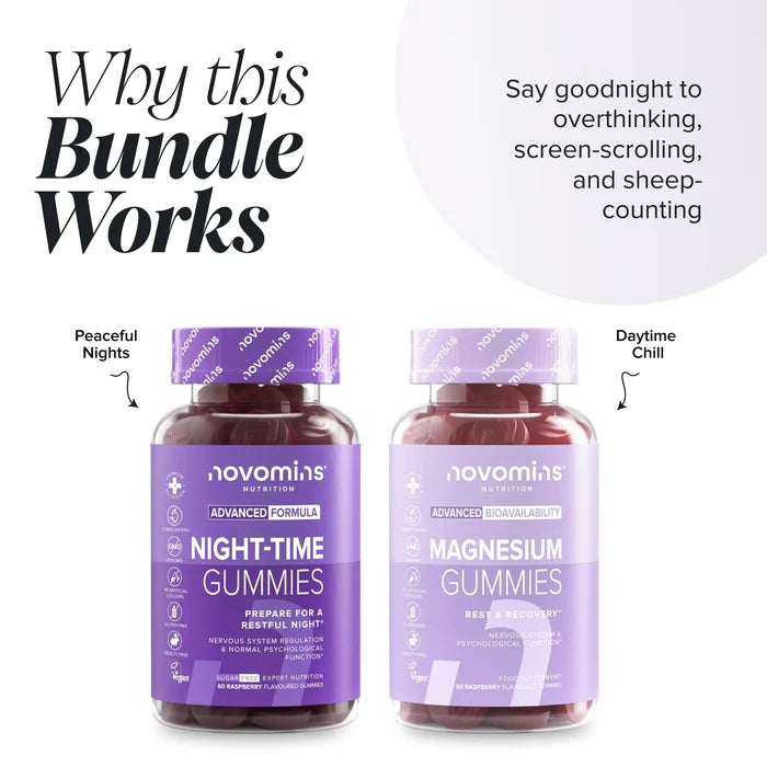 Novomins The Adults Bedtime Basics why this bundle works