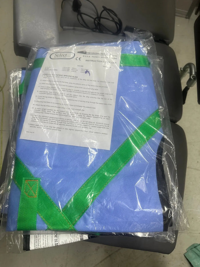 The locomotor range S.U.D.S. Patient Sling patient transfer sling SelfiMed UK