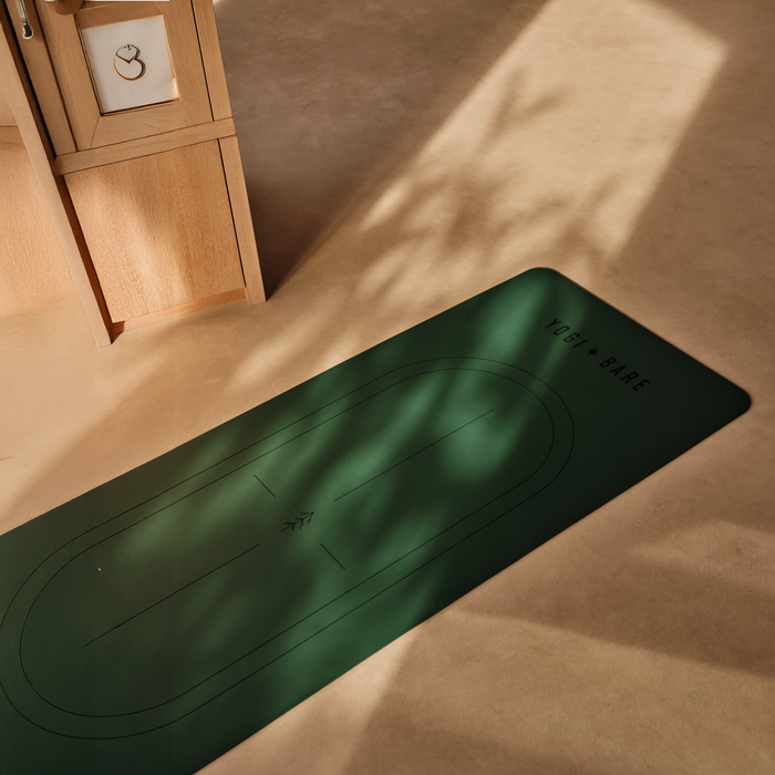 The Original Paws Sticky Grip Yoga Mat. Natural Rubber -  Wild Forest