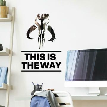 THIS IS THE WAY PEEL AND STICK WALL DECALS