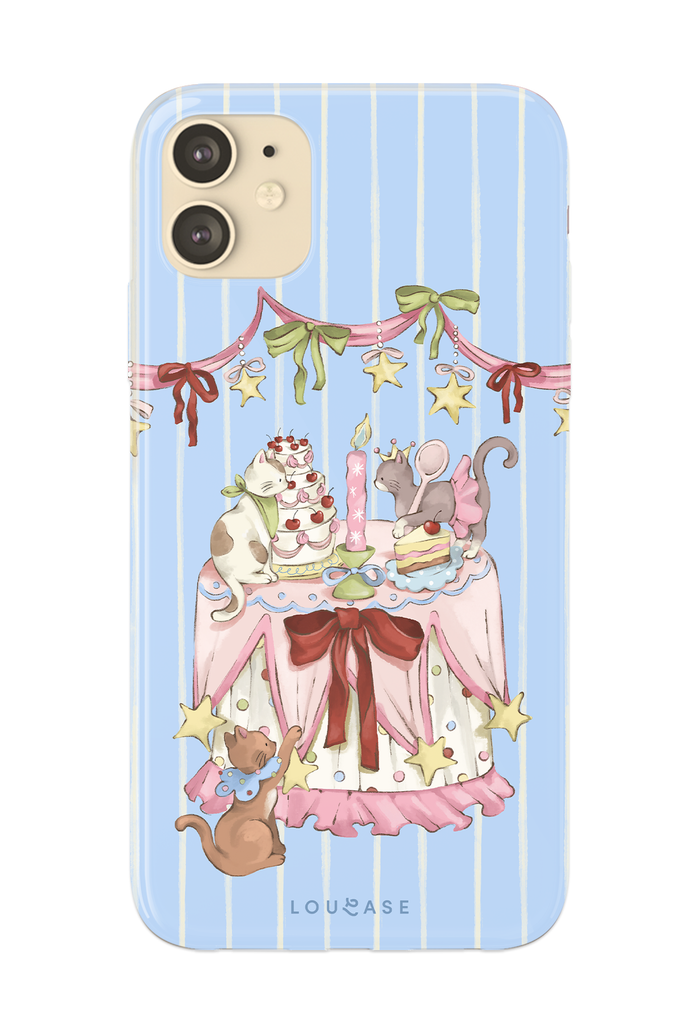 Tiny Feast - KLEARLUX™ Special Edition Whimsicat Collection Phone Case | LOUCASE