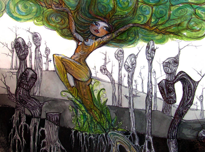 To Them, She Was a Miracle by artist Patricia Krebs