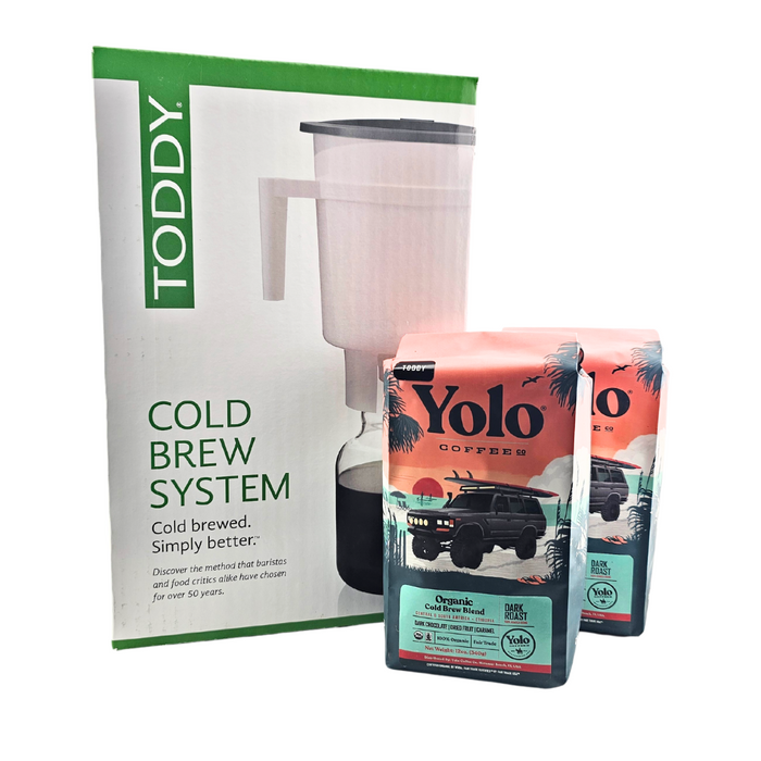 TODDY COLD BREW KIT w/2 Free Bags of Coffee!