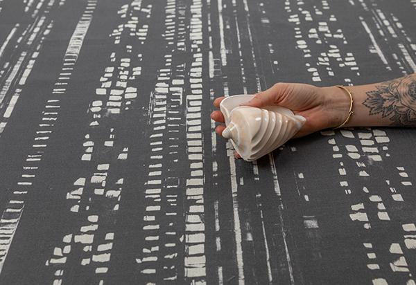 Traces (Iron) Fabric