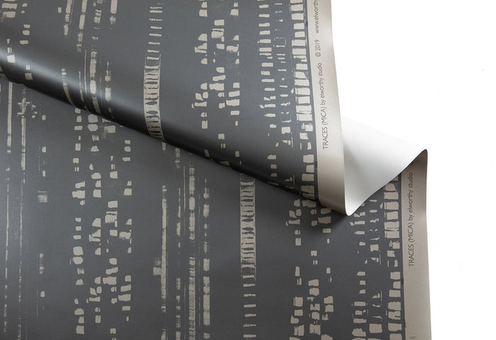 Traces Metallic (Mica) Wallpaper