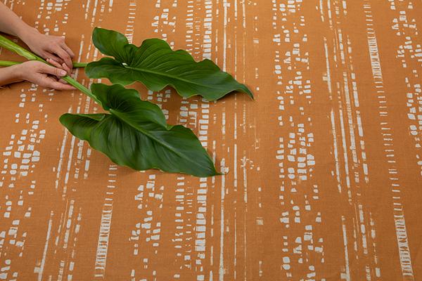 Traces (Straw) Fabric