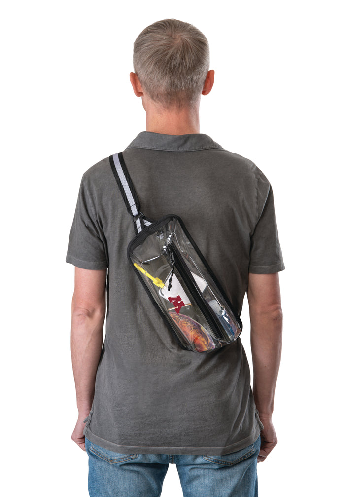 U of M Clear Crossbody Sling Bag
