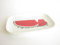 edgebrookhouse - Vintage Creek Turn Pottery Hand-Painted Watermelon Platter