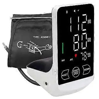 Voice Tonometer Portable LED Upper Arm Smart Blood Pressure Monitor smart blood pressure monitor SelfiMed UK