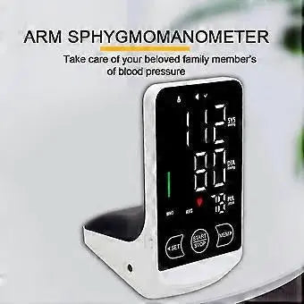 Voice Tonometer Portable LED Upper Arm Smart Blood Pressure Monitor smart blood pressure monitor SelfiMed UK