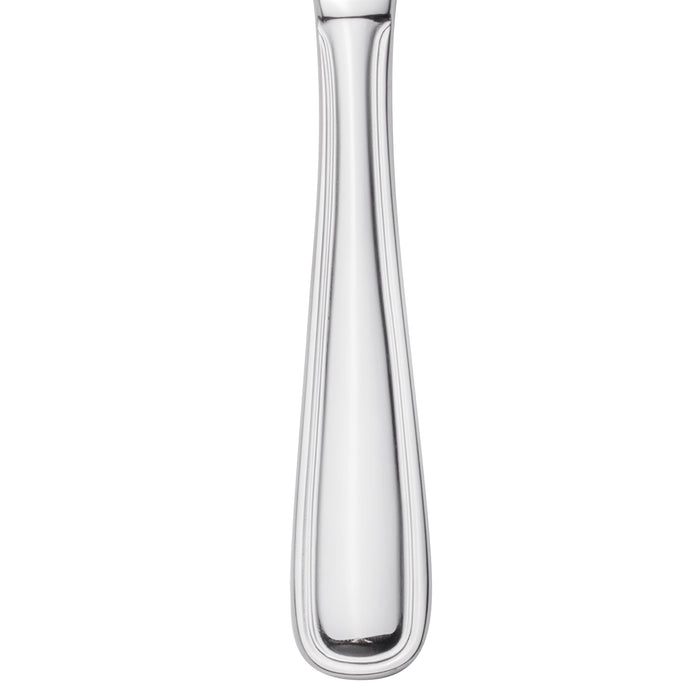 Walco 9645 Ultra 8 13/16" 18/10 Stainless Steel Extra Heavy Weight Dinner Knife - 12/Pack