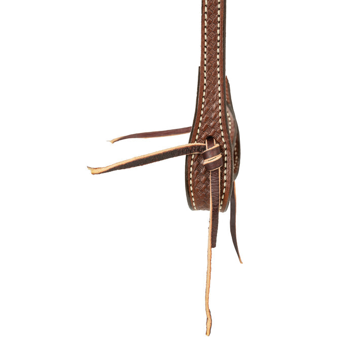 Western Leather Headstall, Basin Cowboy