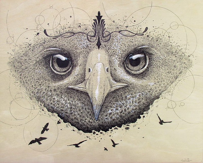 When She Stares by artist Joshua Coffy