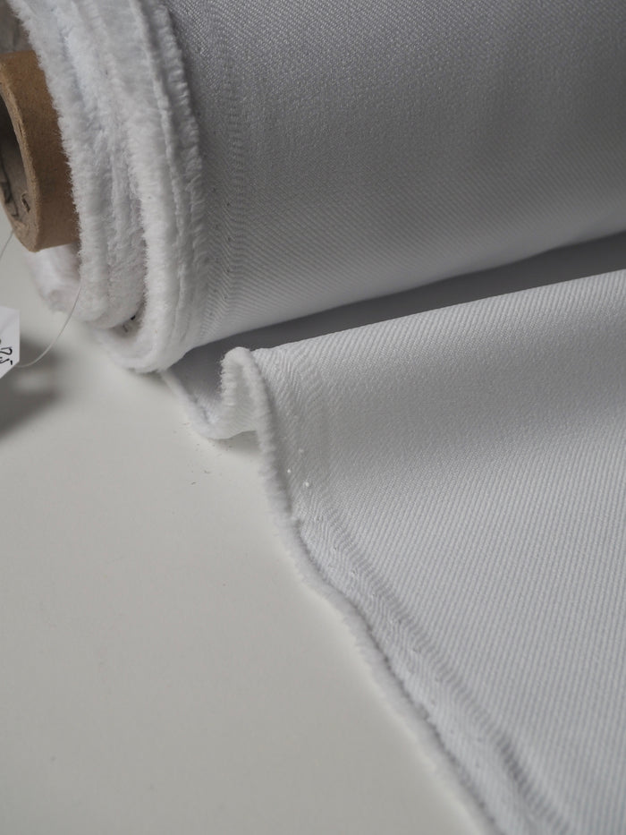 White Polyester Twill
