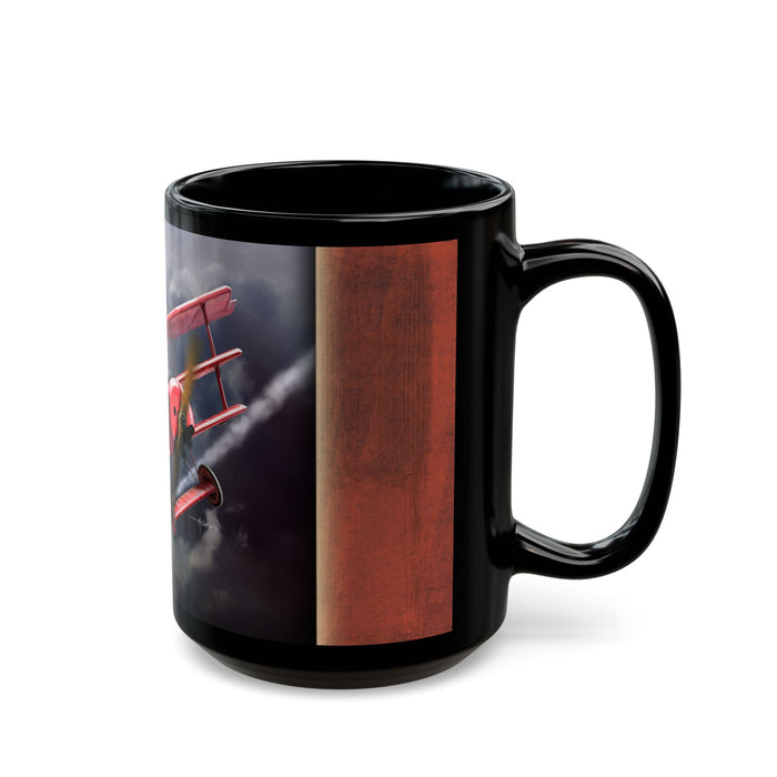 Wings of Glory WW1 Black Mug (11oz, 15oz)