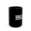 Wings of Glory WW1 Logo Black Mug (11oz, 15oz)
