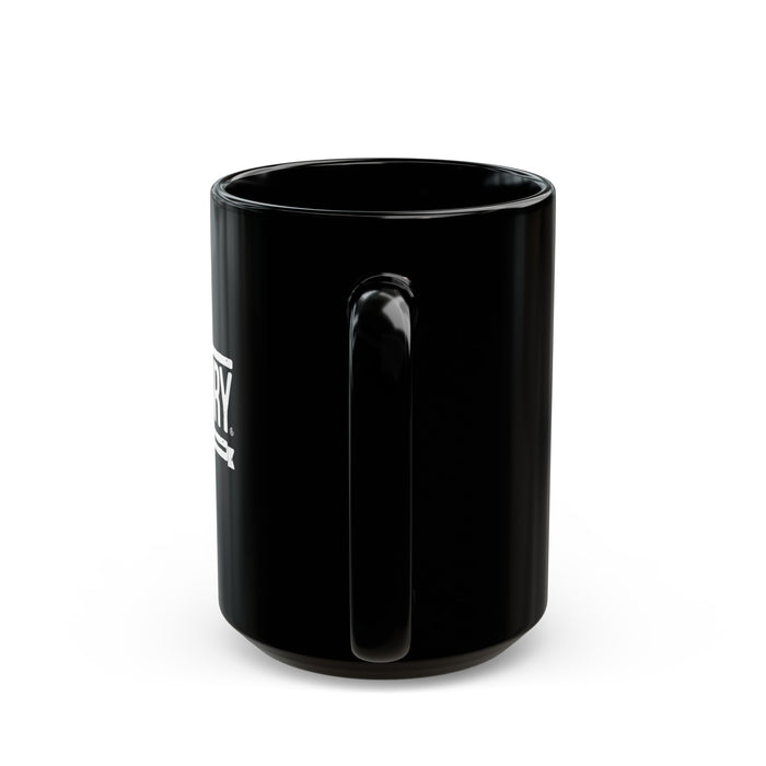 Wings of Glory WW1 Logo Black Mug (11oz, 15oz)