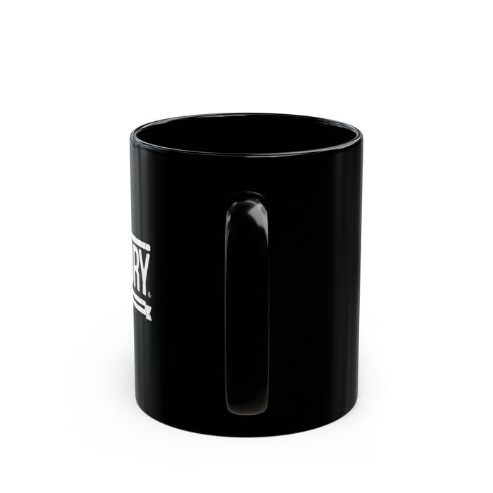 Wings of Glory WW1 Logo Black Mug (11oz, 15oz)