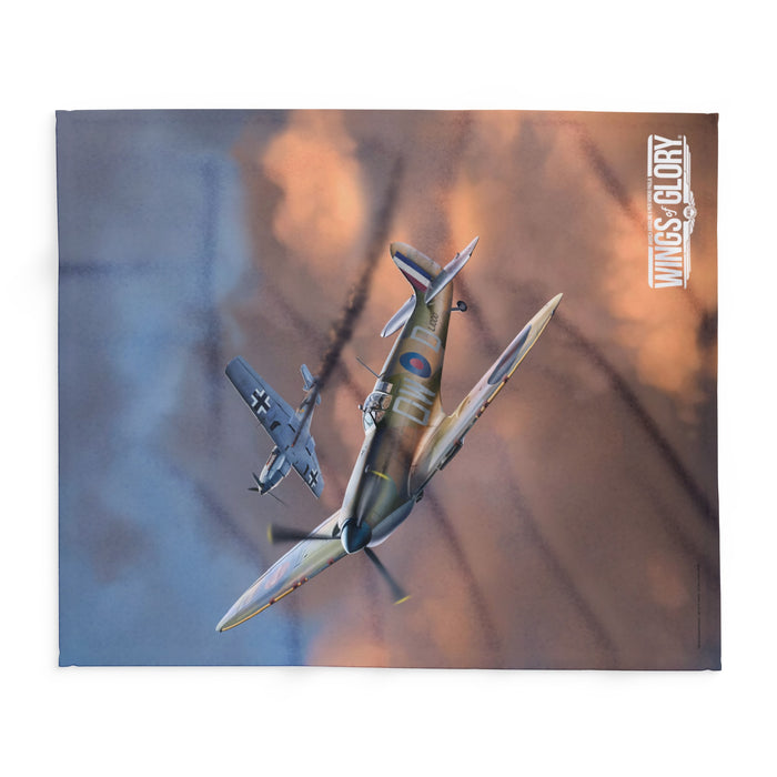 Wings of Glory WW2 Arctic Fleece Blanket