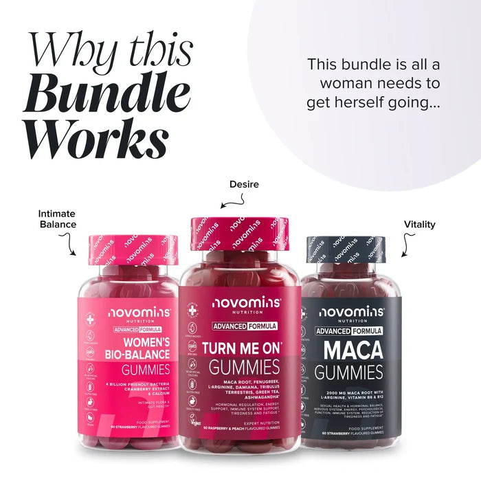 Novomins Women's Libido Bundle why this bundle works