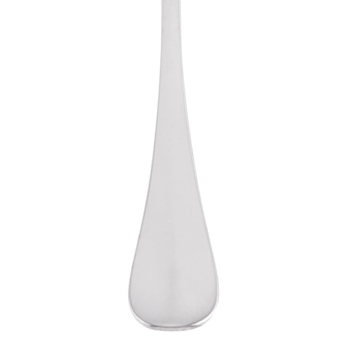 World Tableware 100 030 Baguette II 7 1/4" 18/8 Stainless Steel Extra Heavy Weight Dessert Fork - 12/Pack