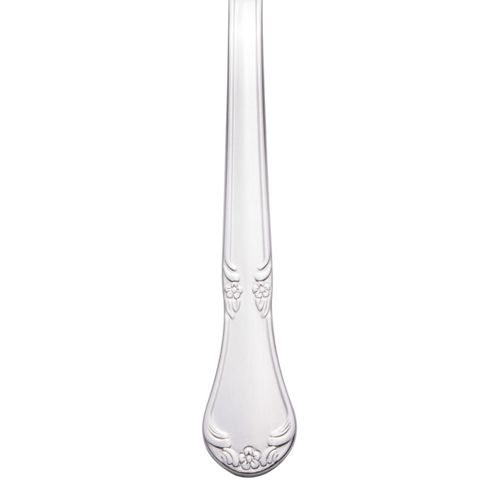 World Tableware 901 030 Lady Astor 7 1/4" 18/0 Stainless Steel Heavy Weight Utility / Dessert Fork - 12/Pack