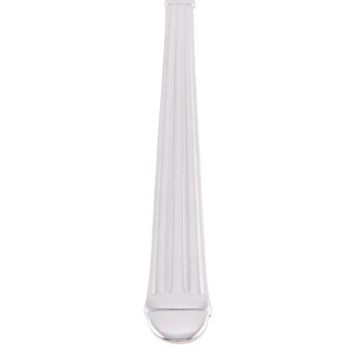 World Tableware 983 016 Aegean 6 1/8" 18/8 Stainless Steel Extra Heavy Weight Bouillon Spoon - 12/Pack