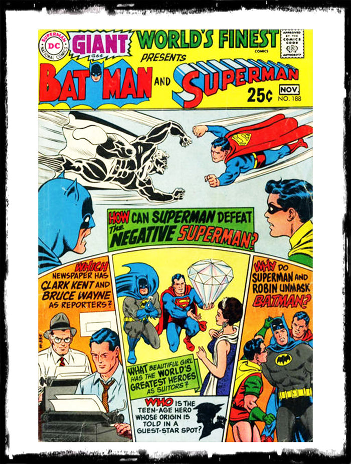 WORLD'S FINEST COMICS - #188 (1969 - VF+)