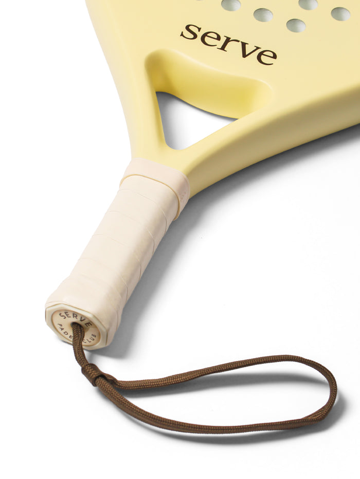 Yellow Padel Racquet