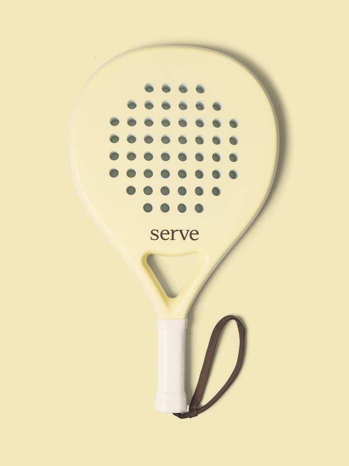 Yellow Padel Racquet