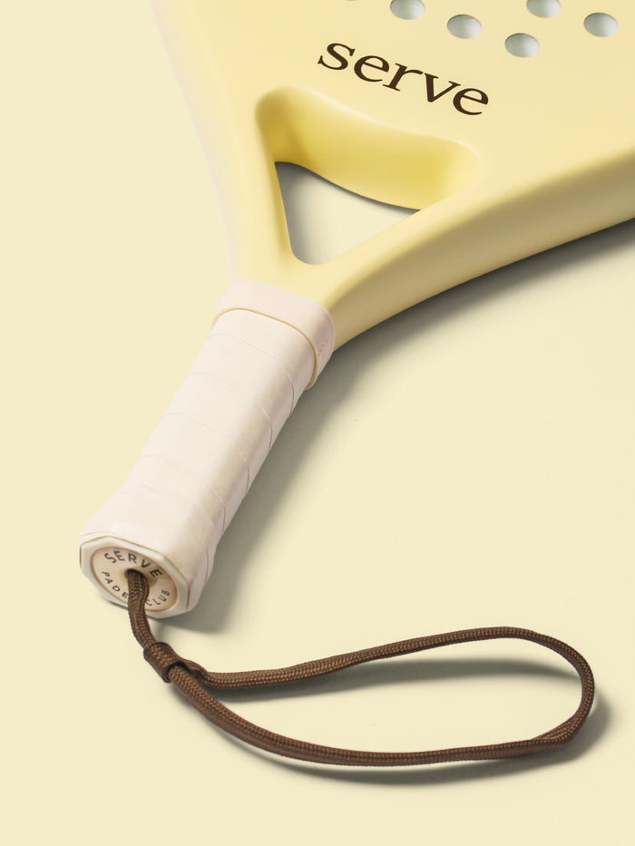 Yellow Padel Racquet