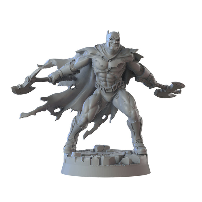 Zombicide 2nd Edition: Dark Nights Metal - Pack 1 Batman miniature in detailed gray resin